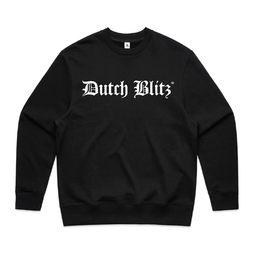 Dutch Blitz Crewneck Sweatshirt (Black)